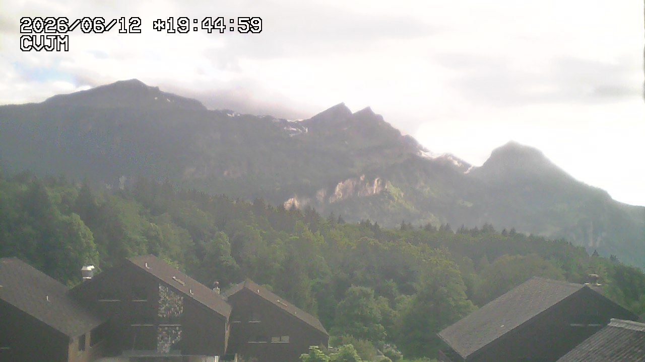 Hohfluh: Hasliberg: Blick auf die Berner Alpen