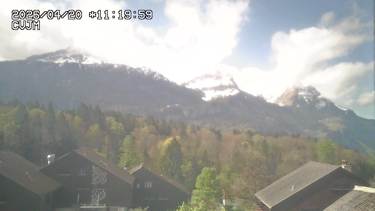 Hohfluh: Hasliberg: Blick auf die Berner Alpen