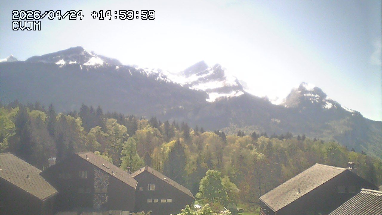 Hohfluh: Hasliberg: Blick auf die Berner Alpen