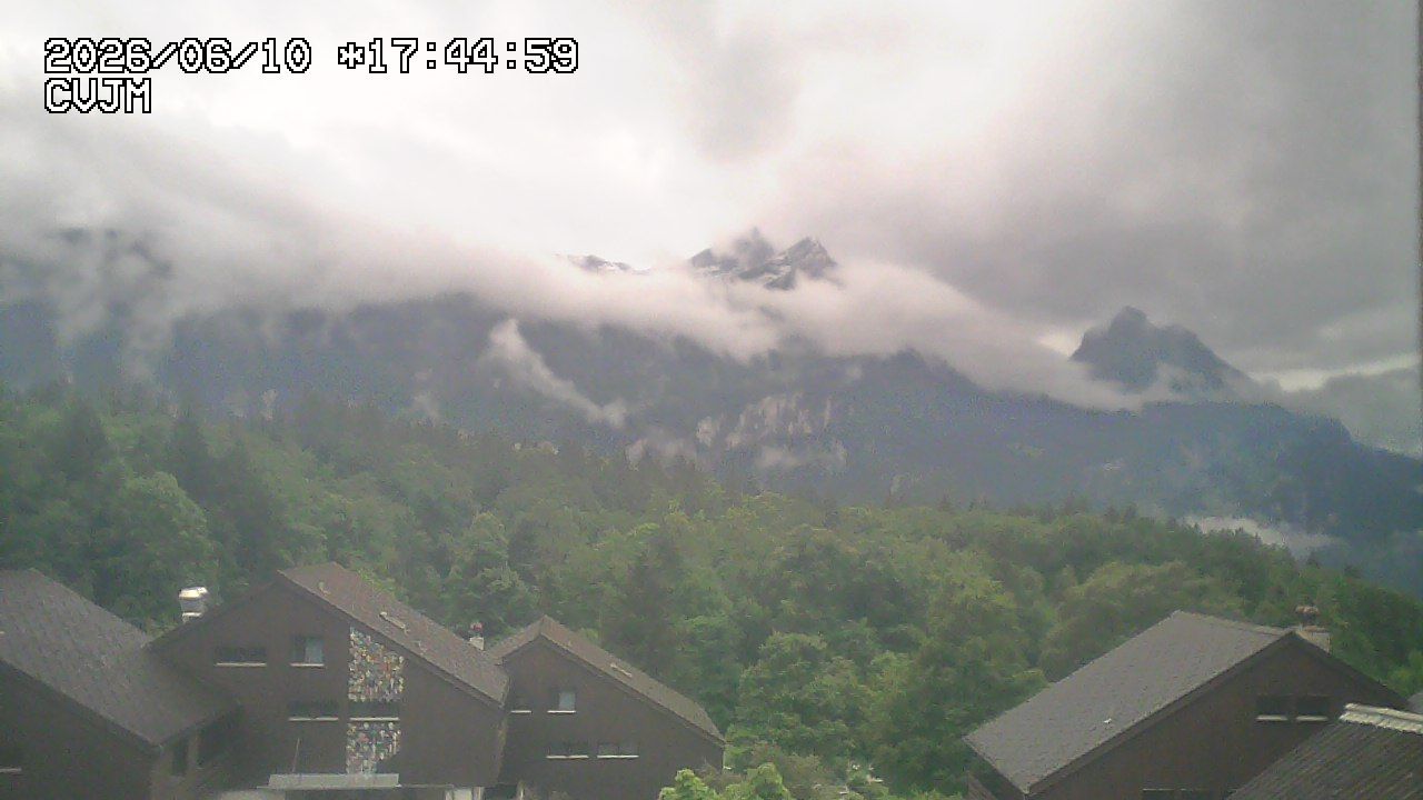Hohfluh: Hasliberg: Blick auf die Berner Alpen