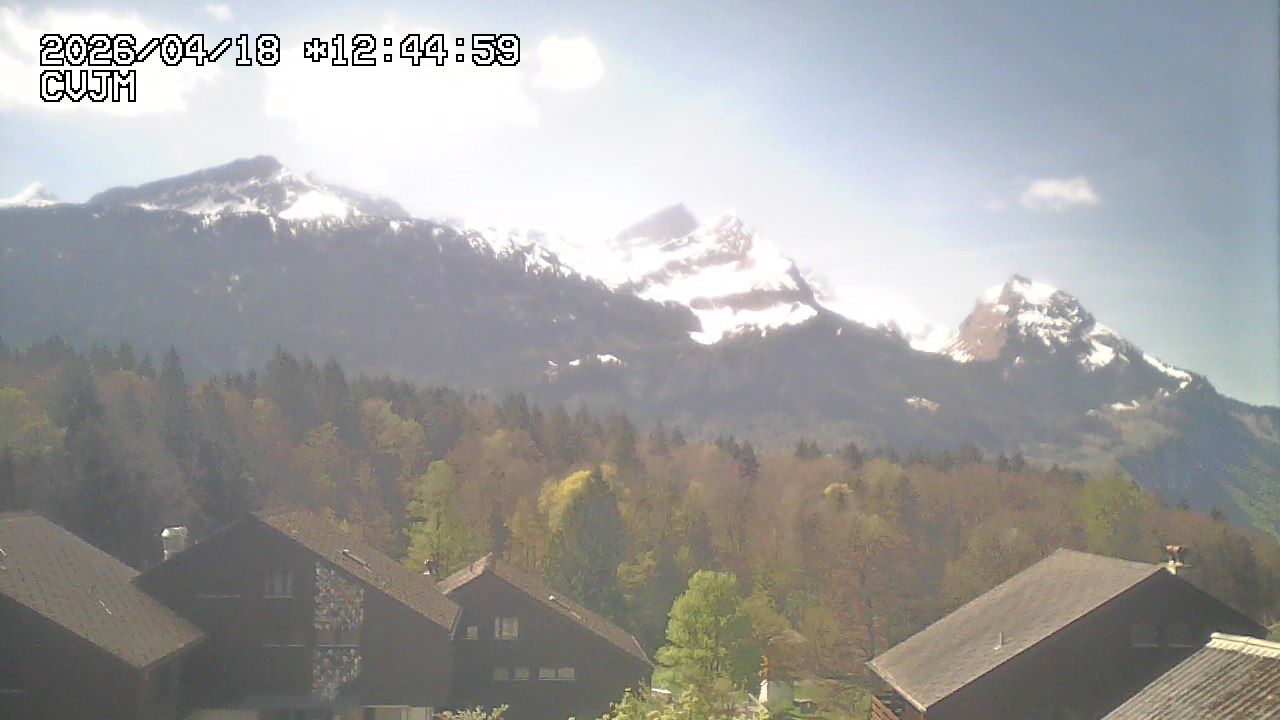 Hohfluh: Hasliberg: Blick auf die Berner Alpen