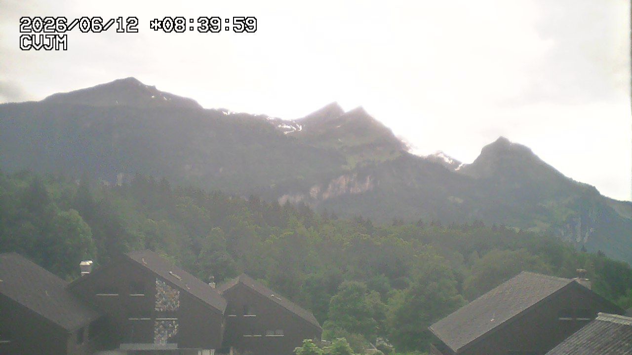 Hohfluh: Hasliberg: Blick auf die Berner Alpen