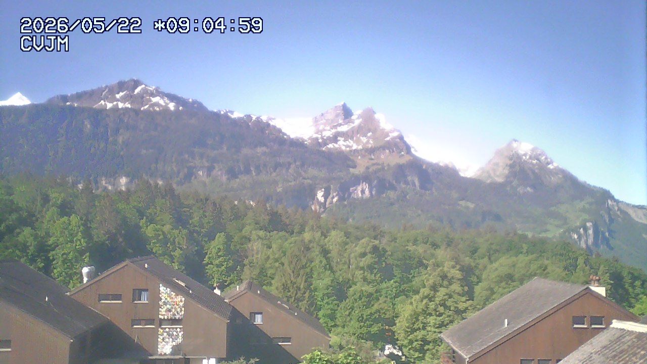 Hohfluh: Hasliberg: Blick auf die Berner Alpen