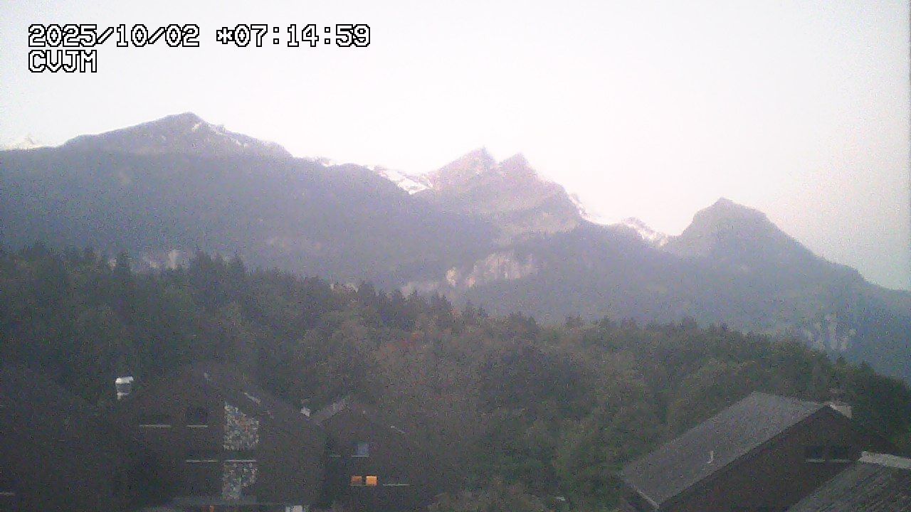 Hohfluh: Hasliberg: Blick auf die Berner Alpen