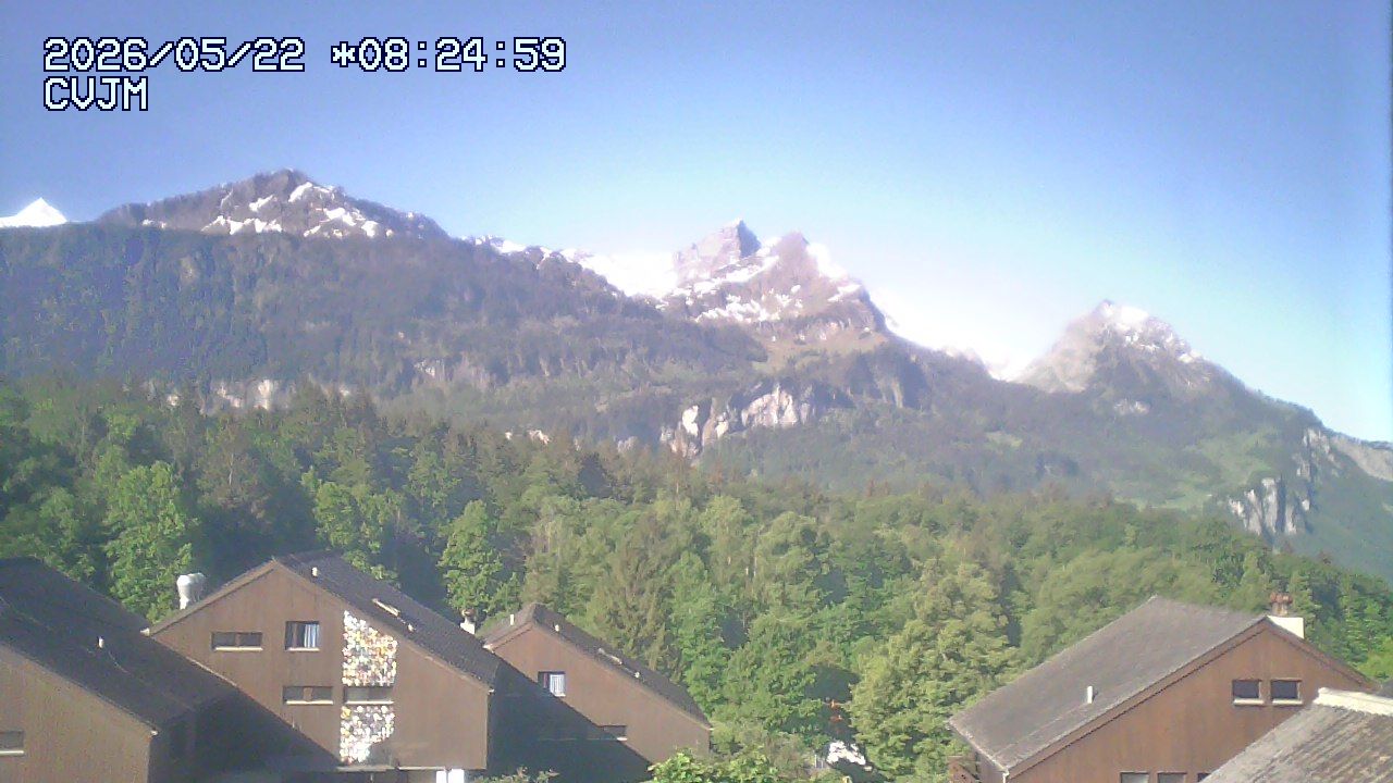 Hohfluh: Hasliberg: Blick auf die Berner Alpen