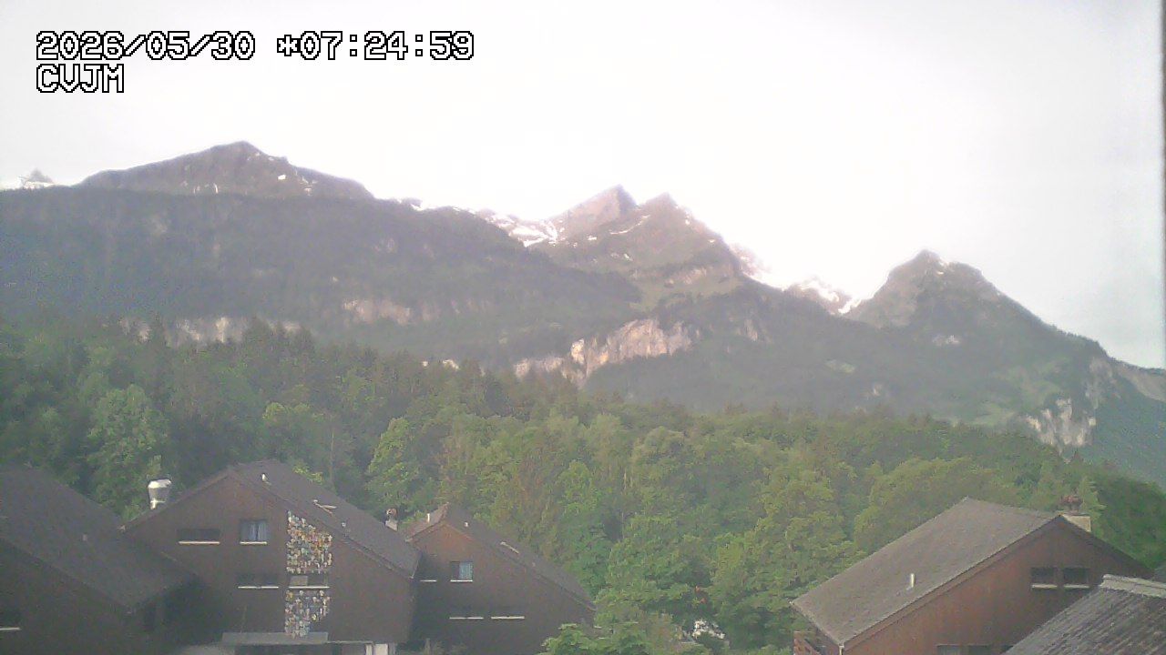 Hohfluh: Hasliberg: Blick auf die Berner Alpen