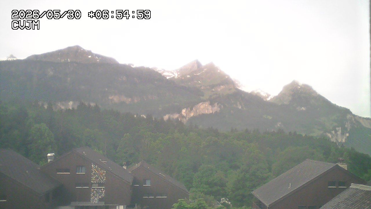 Hohfluh: Hasliberg: Blick auf die Berner Alpen