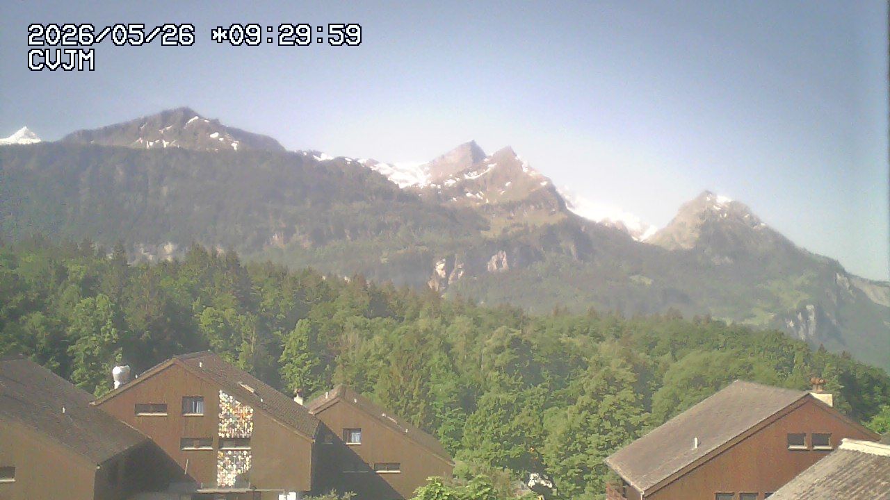Hohfluh: Hasliberg: Blick auf die Berner Alpen