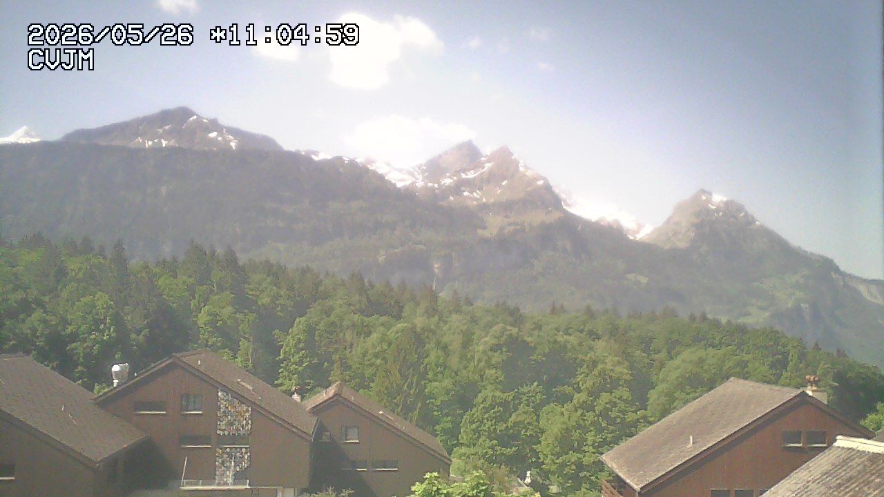 Hohfluh: Hasliberg: Blick auf die Berner Alpen