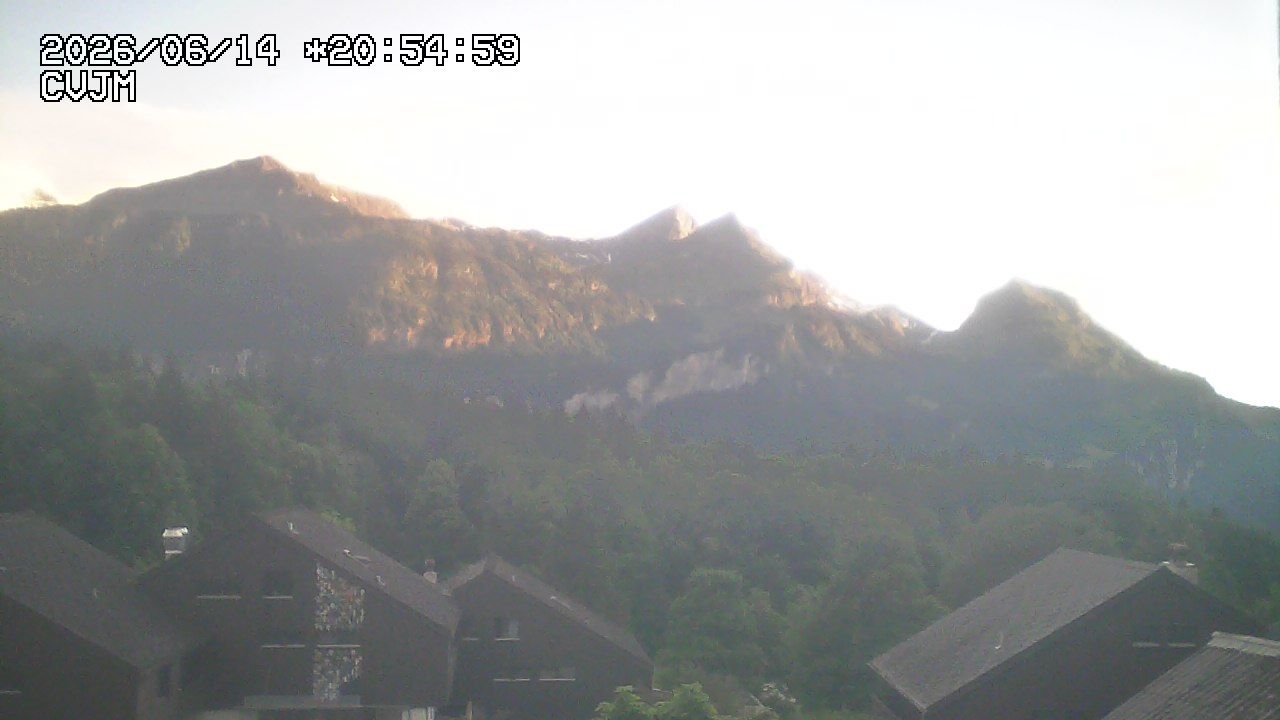 Hohfluh: Hasliberg: Blick auf die Berner Alpen