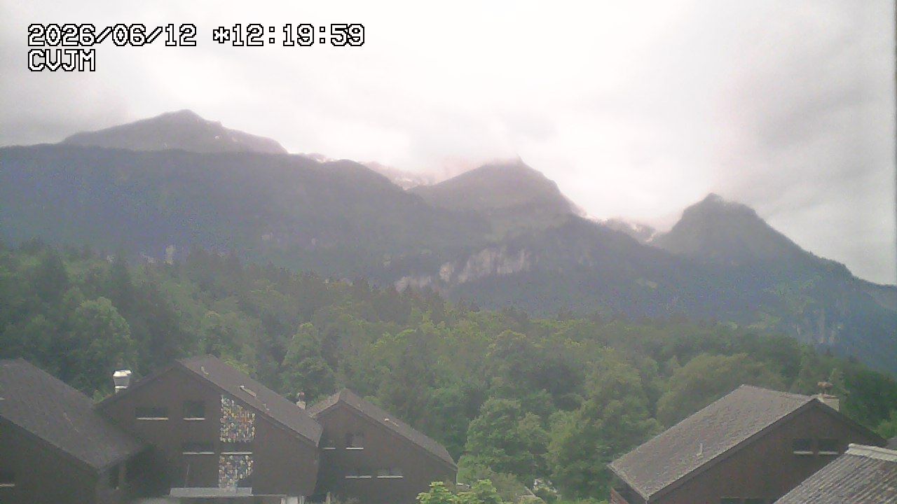 Hohfluh: Hasliberg: Blick auf die Berner Alpen