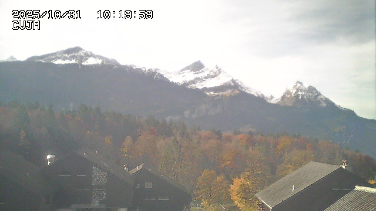 Hohfluh: Hasliberg: Blick auf die Berner Alpen