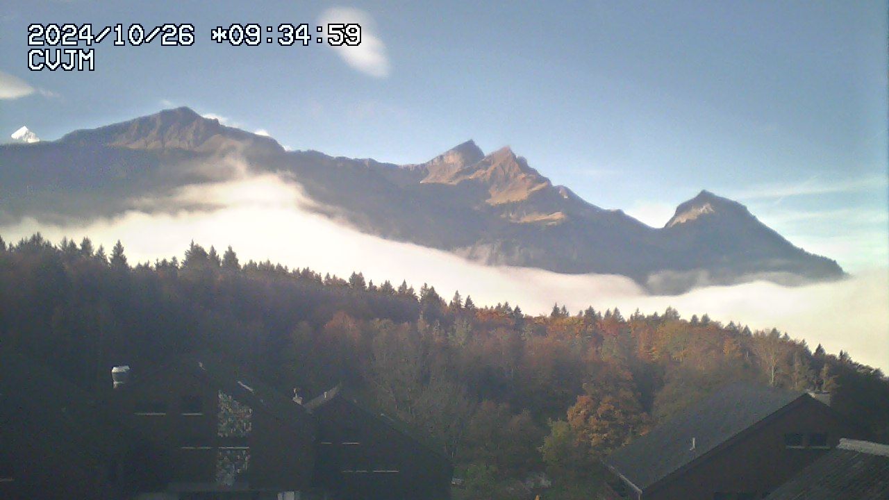 Hohfluh: Hasliberg: Blick auf die Berner Alpen