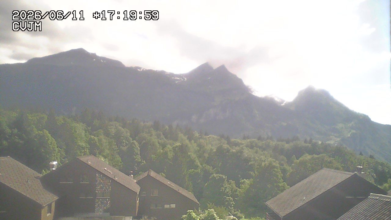 Hohfluh: Hasliberg: Blick auf die Berner Alpen