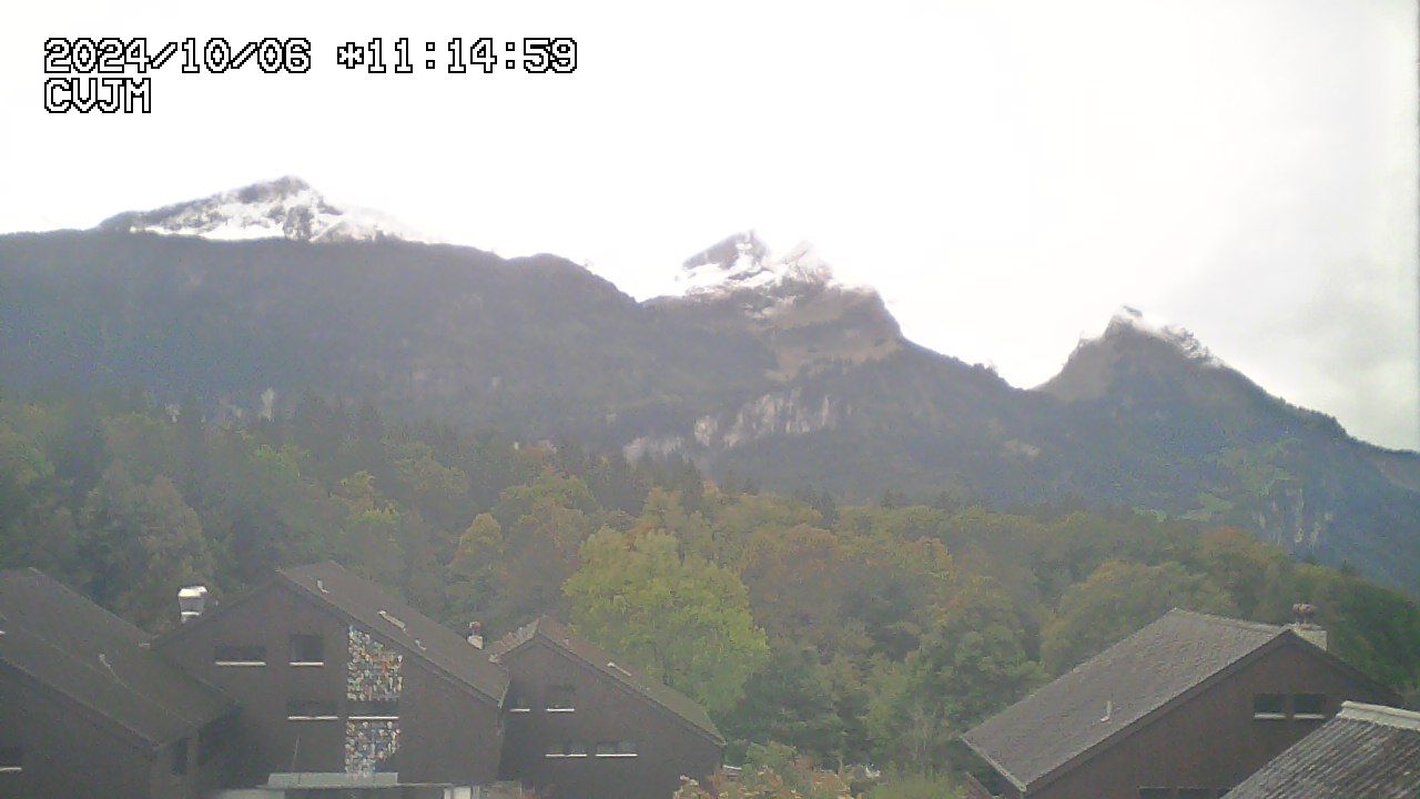 Hohfluh: Hasliberg: Blick auf die Berner Alpen