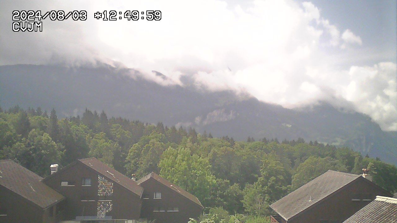 Hohfluh: Hasliberg: Blick auf die Berner Alpen