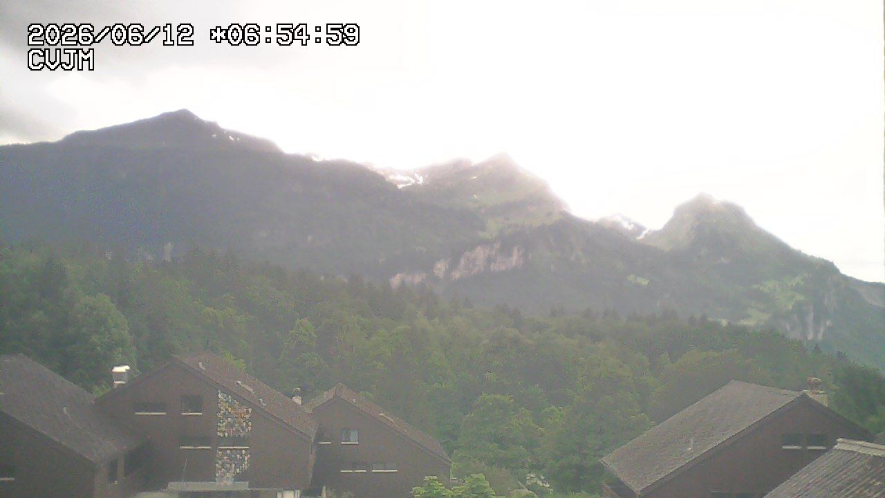 Hohfluh: Hasliberg: Blick auf die Berner Alpen