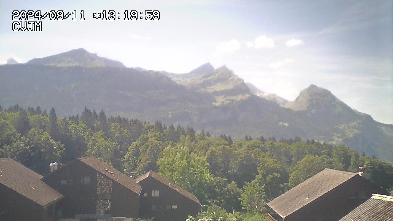 Hohfluh: Hasliberg: Blick auf die Berner Alpen