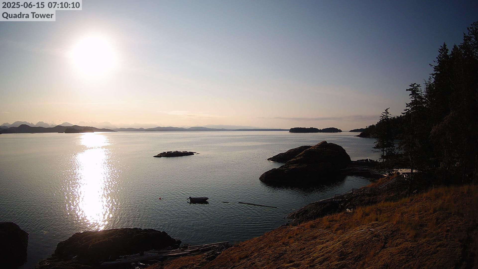 Quadra Island Tula: Scenic Heriot Bay Webcam