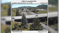 Rivergrove: I-205 at Lawnfield Rd - Day time