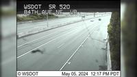 Clyde Hill: SR 520 at MP 4.5: 84th Ave NE, WB - Day time