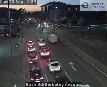 Traffic Cam London: Bath Rd/Berkeley Avenue