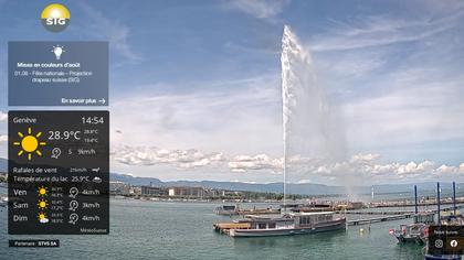 Genf: The Geneva Water Fountain