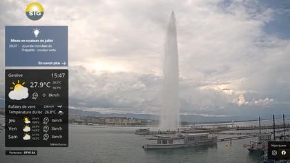 Genf: The Geneva Water Fountain