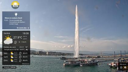 Genf: The Geneva Water Fountain