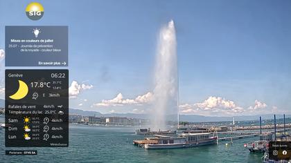 Genf: The Geneva Water Fountain