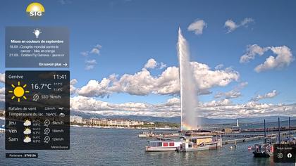 Genf: The Geneva Water Fountain