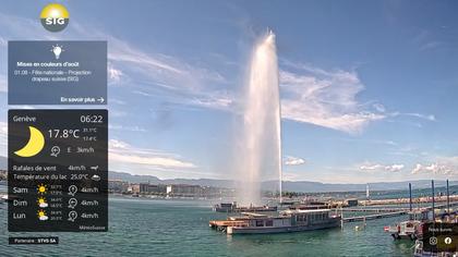 Genf: The Geneva Water Fountain