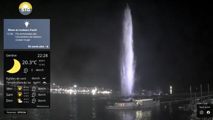 Genf: The Geneva Water Fountain