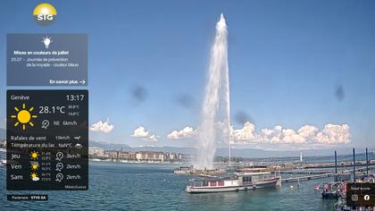 Genf: The Geneva Water Fountain