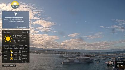 Genf: The Geneva Water Fountain