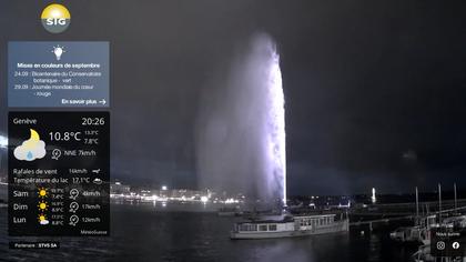 Genf: The Geneva Water Fountain