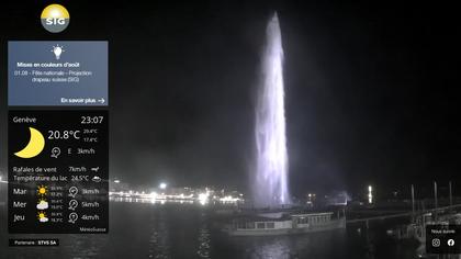 Genf: The Geneva Water Fountain