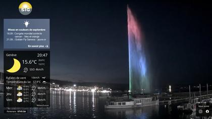 Genf: The Geneva Water Fountain