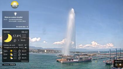 Genf: The Geneva Water Fountain