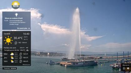 Genf: The Geneva Water Fountain