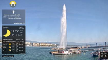 Genf: The Geneva Water Fountain