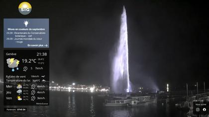 Genf: The Geneva Water Fountain