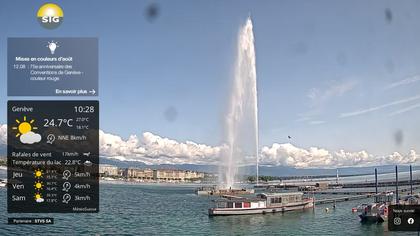 Genf: The Geneva Water Fountain