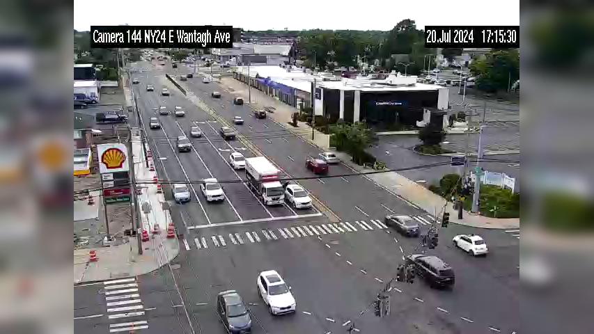 Traffic Cam Westbury › East: NY 24 at Wantagh Ave