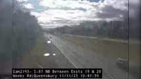 Queensbury › North: I-87 Northbound at Weeks Rd - Day time