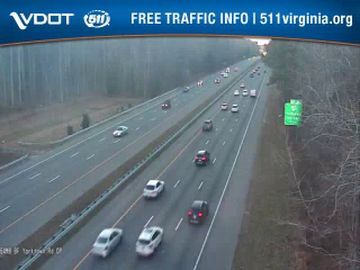 Traffic Cam City Center: I-64 - MM 248.99 - WB - 1.0 MI before Yorktown Rd