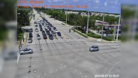 Traffic Cam Pembroke Pines: Pines Blvd at Dykes Road