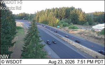 Traffic Cam Klaus: I-5 at MP 69.4: Koontz Rd