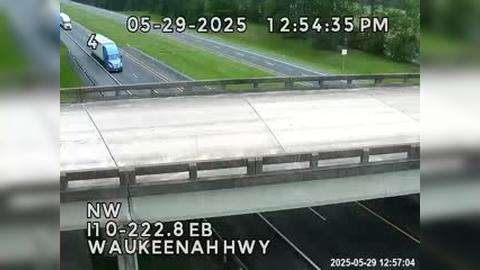 Traffic Cam Monticello: I10-MM 222.8 EB-Waukeenah Hwy