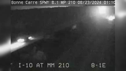 Traffic Cam Frenier: I-10 at BC Spillway MM 210